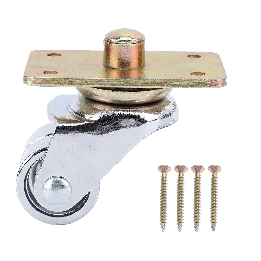 Upright Piano Wheel with Top Plate 360 Degree Rotation Caster for Piano Frame Home Furniture Bookshe