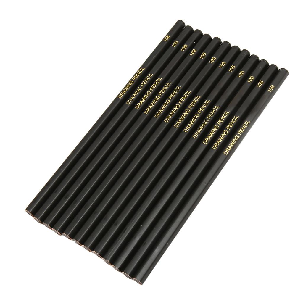 24 ks Skicovací tužky Grafitové Šestihranné tělo Odolné proti zlomení Víceúčelové Kreslicí tužky pro studenty Začátečníky