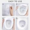 10pcs Disposable Toilet Seat Covers, Waterproof & Dust-Proof, Individually Wrapped - Hygienic & Convenient for Travel and Public Restrooms