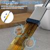 360 ° Rotating Flat Floor Mop with 4 Washable Microfiber Pads Wet and Dry Use Mmagic Mop for Home Wash Floor Mop Ceaning