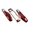 For Porsche Key Case Modified Cayenne 718macan911 Paramela Taycan Cherry Red