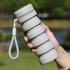 Retractable Folding  Silicone Water Bottle Leak Proof Foldable Drinking Cup  Outdoor Travel