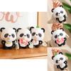 Adorable Chengdu Panda Plush Keychain Souvenir Cute Bubble Blowing Panda Toy For Kids