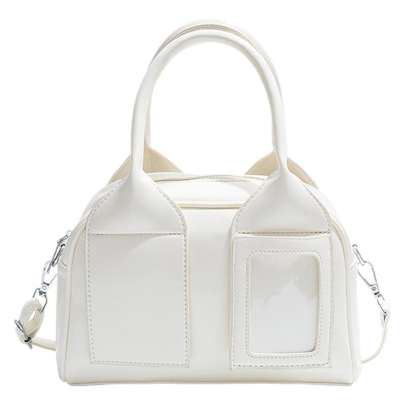 Korean Fashion Small Square Bag Women's Handbag 2025 New Simple Pocket Versatile Shoulder Crossbody Bag