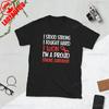 new style Stroke Awareness Month Red Ribbon Warrior letters printed Tshirt tops Adult Unisex Allmatch shirt shor TShirt