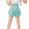 Çocuk Spor Şortları Kız Çocuk Bol Tenis Antrenman Kısa Pantolonları