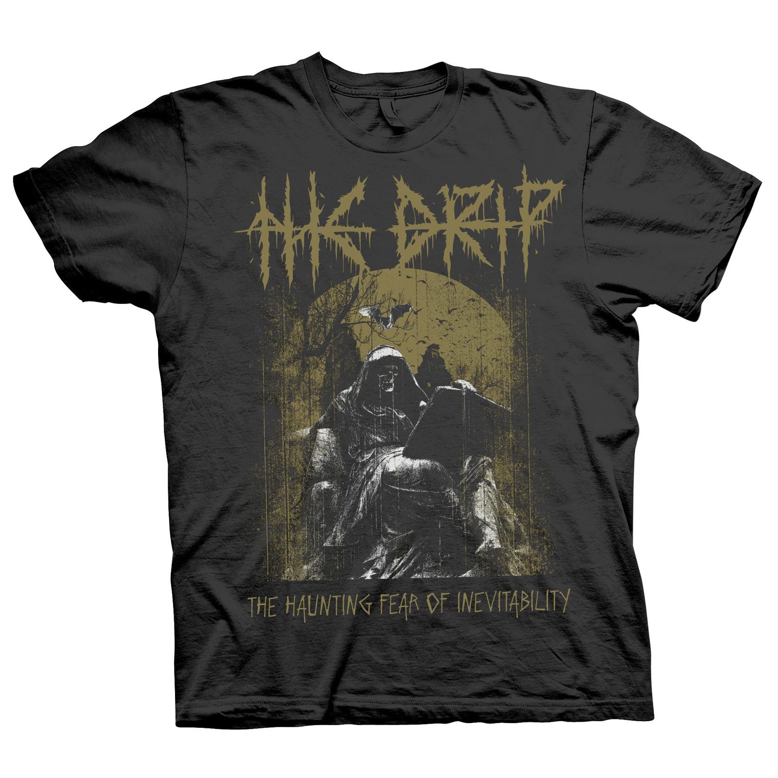 THE DRIP Жуткий Страх Неизбежности Футболка НОВАЯ! Relapse Records TS4480 M