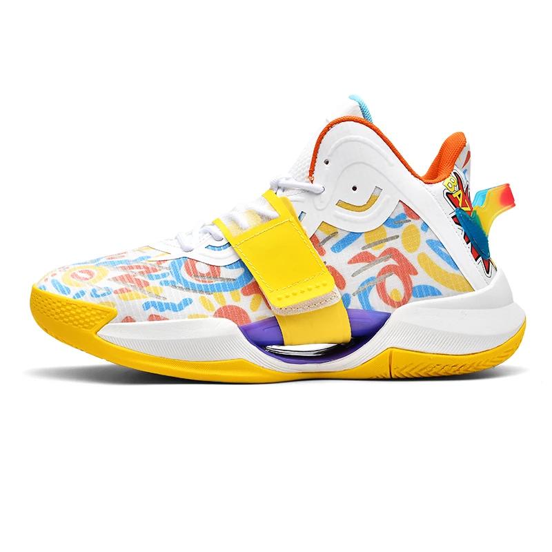 

Мужские баскетбольные кроссовки Спортивные Нескользящие Оригинальные Спортивные Студенческие Дышащие Кроссовки Уличные Полевые Мужские Тренировочные Баскетбольные Кроссовки 45