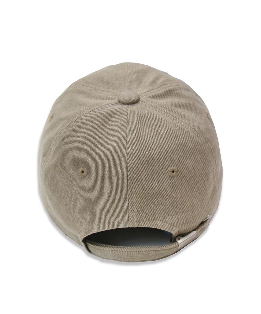 BLUFF B Initial Logo Ball Cap [Beige]