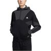 adidas Jackets Men's Black Hooded Moderate Other HE7469