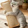 1pc Sisal Cat Scratching Board, Cat Cat Pillow Toy, Interactive Cat Scratch Pad and Chewing Toy