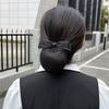 Head Flower Female Vocational Nurse Hairnet Bank Flight Attendant Special Disc Hair Net Pocket Bow Hairpin Tooling Headdress
