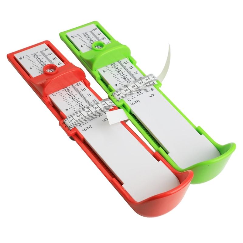 Safe Plastic Kids Foot Gauge 20CM Length for Measuring Foot Width and Size Home Foot Measuring Device