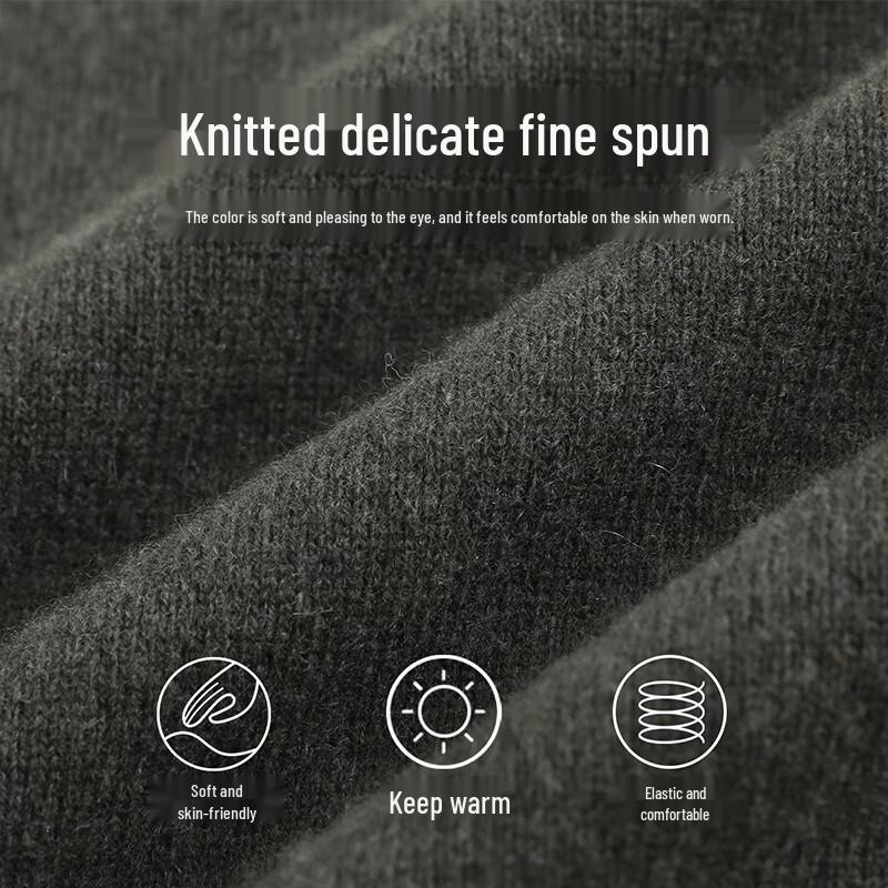 Antonio Men's Cashmere Blend Round Neck Sweater