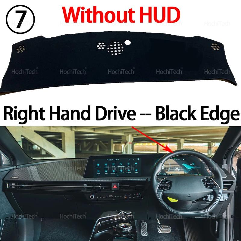 For Kia EV6 Air GT GT-Line    2024 2025 Auto Dashboard Cover Dash Mat Board Pad Carpet Dashmat Anti-UV Mats