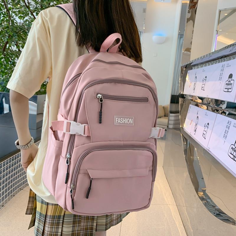 Backpack Large Capacity Travel Backpack Junior School Bag Female Student Shoulder Bag