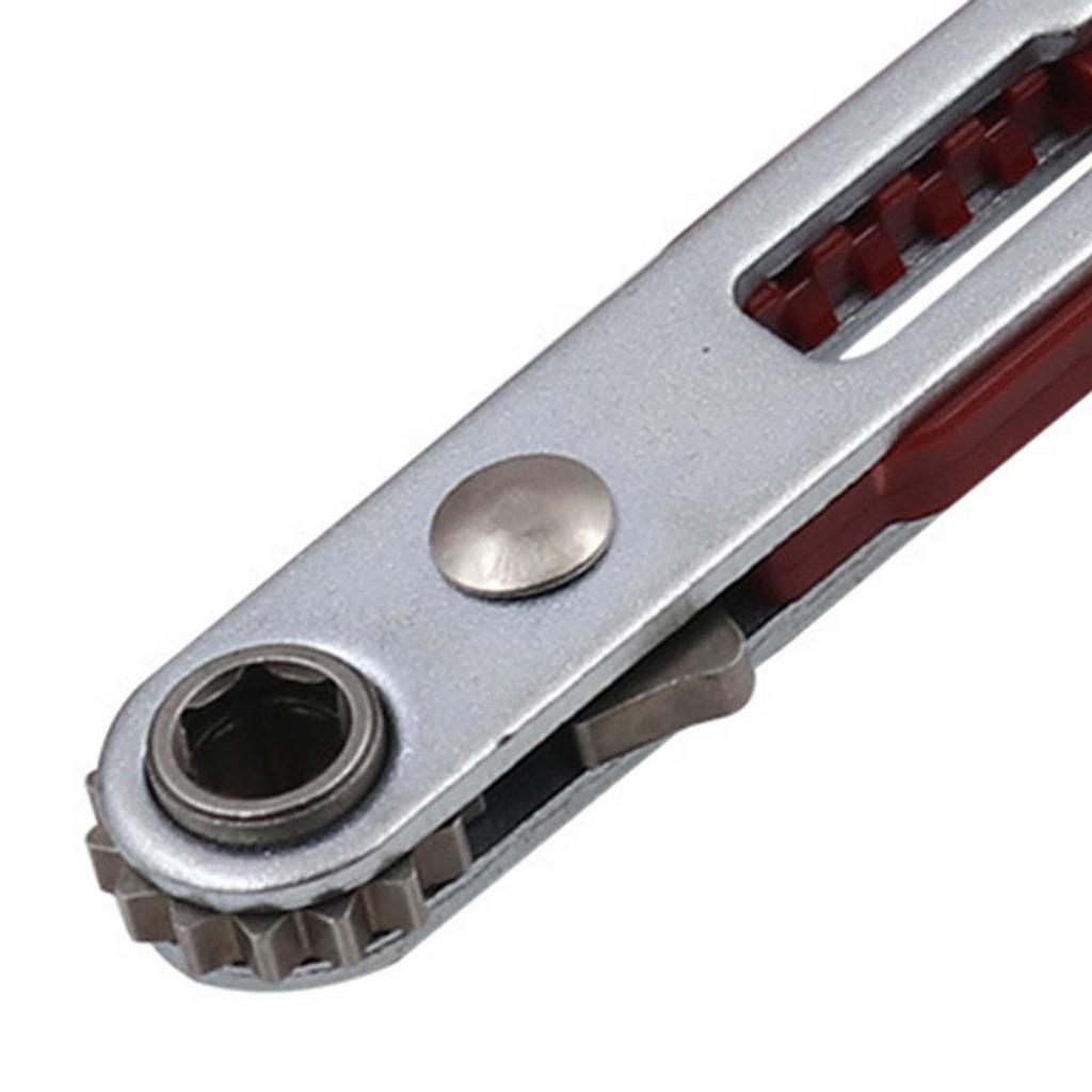 Low Profile Head Ratchet Wrench Double Head Offset Ratcheting Screwdriver