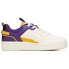 New Anta Anti Slip And Wear Resistant Lightweight Low Top Skateboard Shoes White Purple Yellow 912018066-14