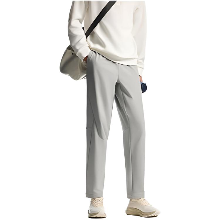 Anta Variety Training Collection Knitted Sweatpants Men's Bean Gray 952517509-3