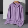 Ice silk sunscreen clothing for men's new men's summer UV protection breathable thin jacket outdoor fishing sunscreen clothing