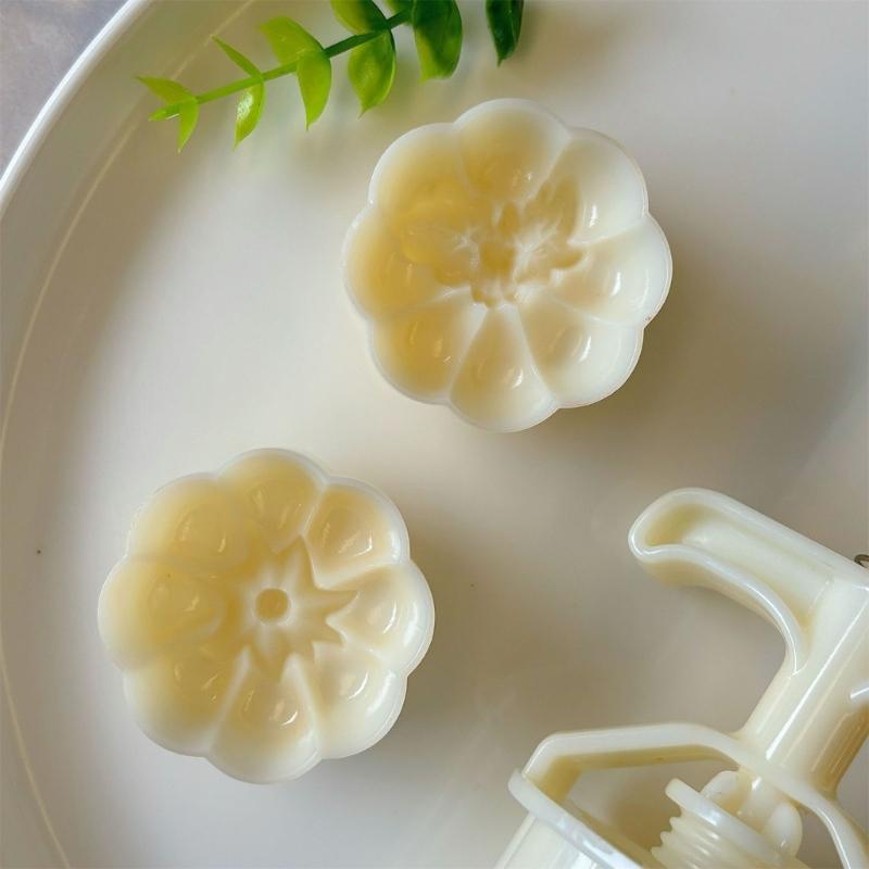 ABS Food Grade Mooncakes Molds Set 50g Capacity With Detachable Design Safe For Kids Creative Baking Tool For Festival Dessert