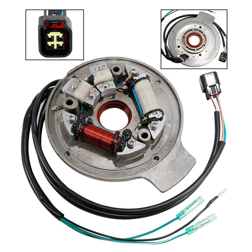Motorcycle Ignition Magneto Stator Coil For Yamaha 40hp E40G 40hp E40GMH 40hp E40GMHL 40hp E40GMHS 40hp EK40GMHL 6F5-85560-B0