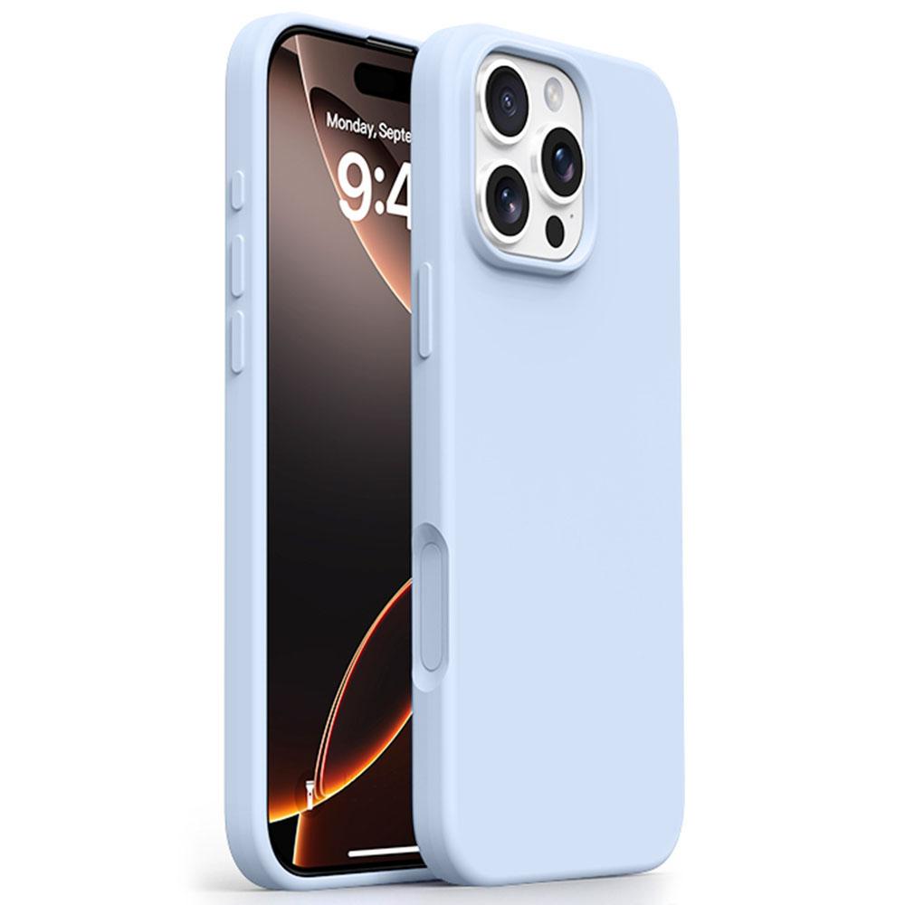 For iPhone 16 Pro Case Compatible with MagSafe Ultra Thin Liquid Silicone+PC Phone Cover