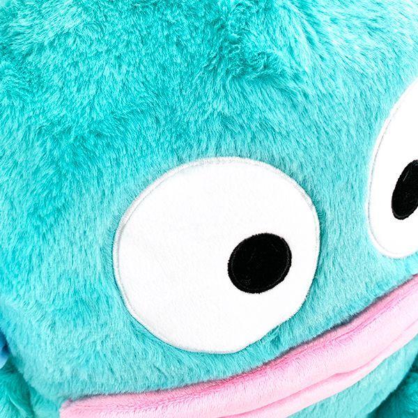 Sanrio Characters Fluffy Hangyodon L Plush Interior Big Size Blue