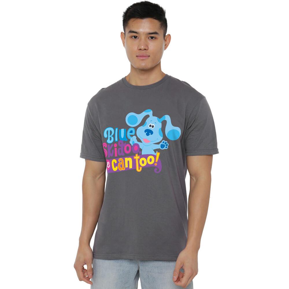 Blues Clues You We Can Too! T-Shirt S-2XL Charcoal XL