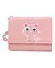 Women Wallet Cute Cat Short Wallet Leather Purse Girls Money Bag Card Holder
