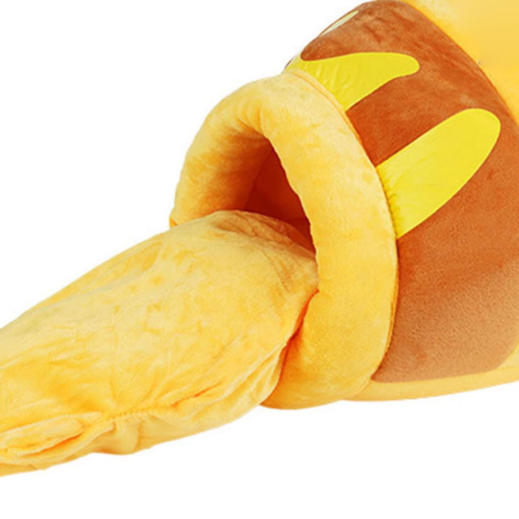 Cat Sleeping Bed Cute Warm Semi Closed Slip Resistance PP Cotton Padding Cat Cave Bed for Small Dogs Cats Pets
