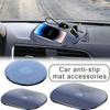 Car Non-Slip Mat Magic Anti-Slip Slide-Proof Pad Dashboard Sticky Dash Adhesive Cell Phone Mobile Holder Black Silicone