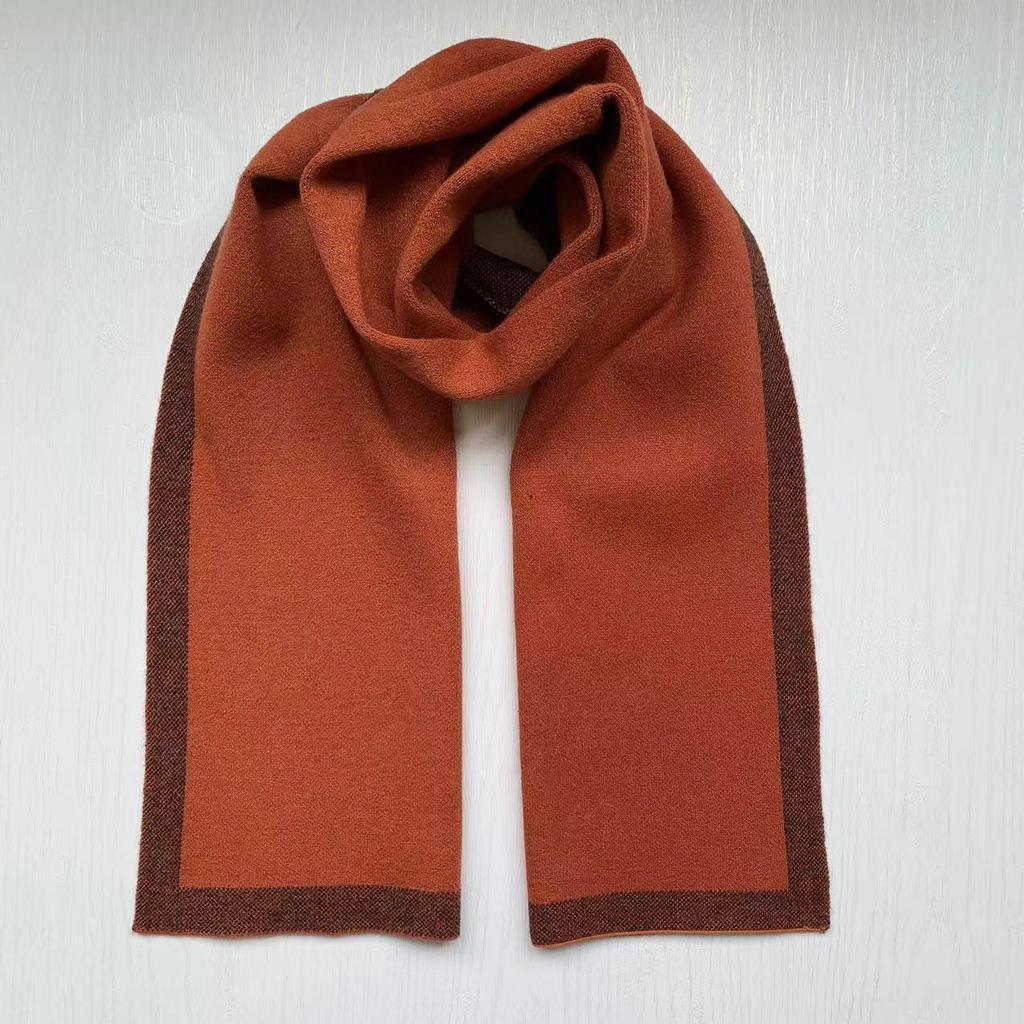 Men's High-End Winter Windproof Cashmere Neck Warmer Scarf