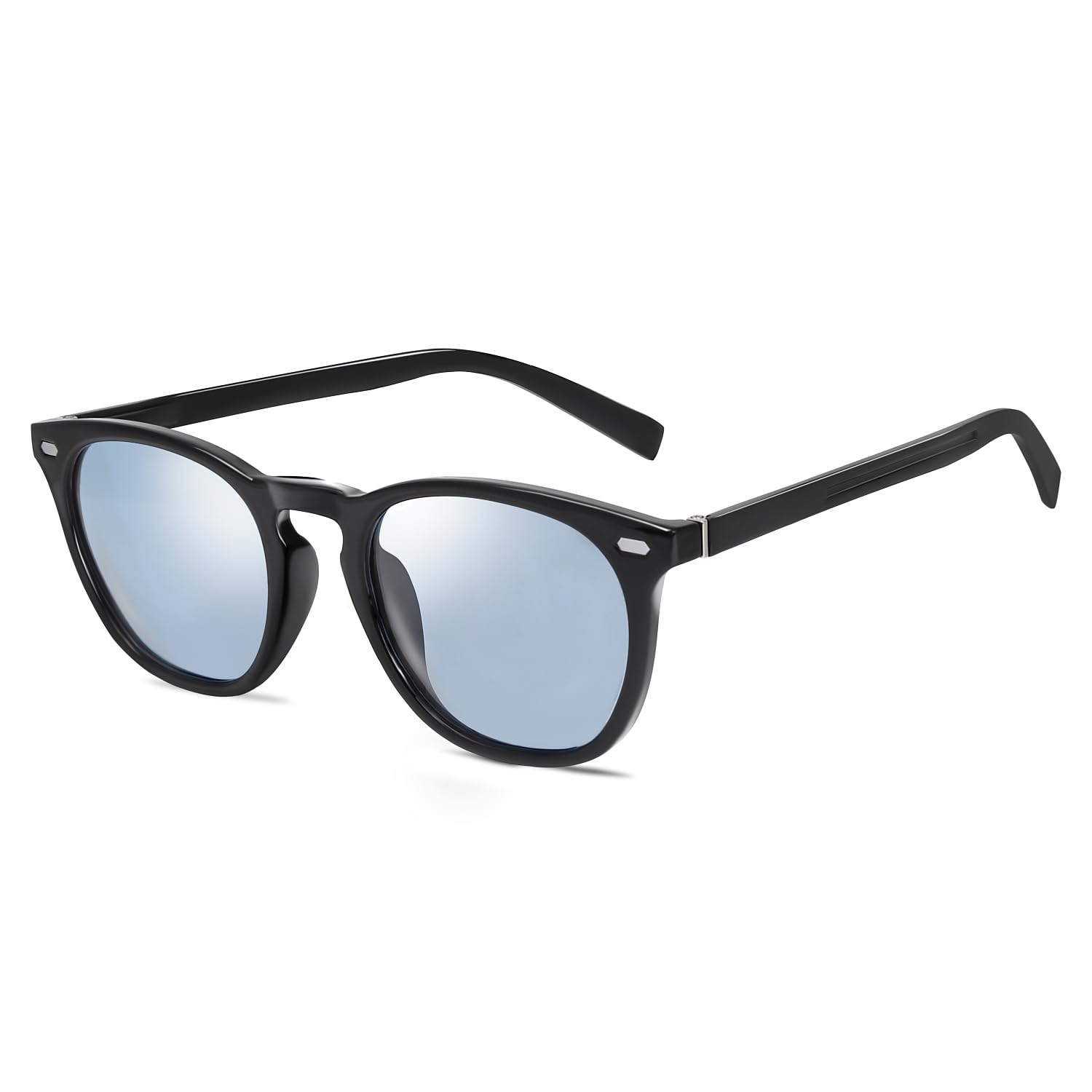 

[OUTDOOR & GLASSES] Sunglasses for Men and Women, Polarized, Photochromic, Polarized Lenses, for Driving, Fishing, Boston Style, UV400 Protection,