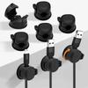 3Pcs Magnetic Cord Holder Adhesive Cable Clips Wire Arrangement Cable Organizer  Under Desk