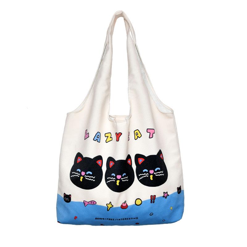 Shoulder bag girls crossbody senior sense niche spring and summer students cute large capacity tote daily versatile class