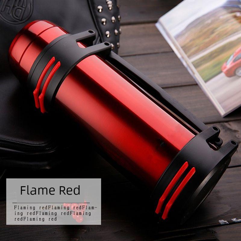 304 Stainless Steel Thermos Large Capacity Thermos Cup Outdoor Household Hot Water Bottle Kettle Car Travel Pot