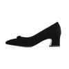 BARBARA Leather Suede 5cm Pumps Bbh708bk