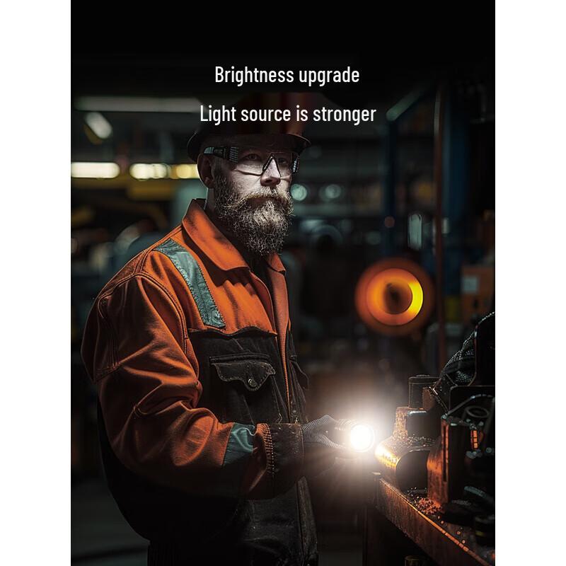 Woltersen Rechargeable Zoom LED Flashlight