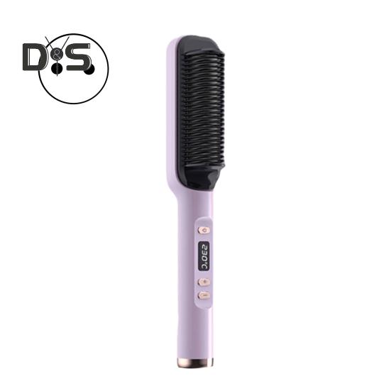 

Беспроводной выпрямитель для волос, портативный мини-выпрямитель для волос, перезаряжаемый, быстро нагревающийся выпрямитель для волос, расческа для путешествий и домашнего использования EU фиолетовый