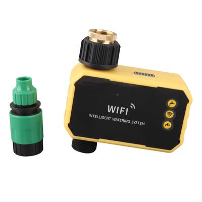 WIFI Solar Sprinkler Timer Automatic Watering Valve Controller Hose Timer for Villas Balconies Rooftop Gardens
