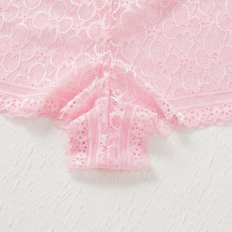 Sexiga mjuka trosor för kvinnor Tunna andningsbara Mellanhöga Ren bomull i grenen Snabbtorkande Andningsbara trosor för damer Höftomslutande