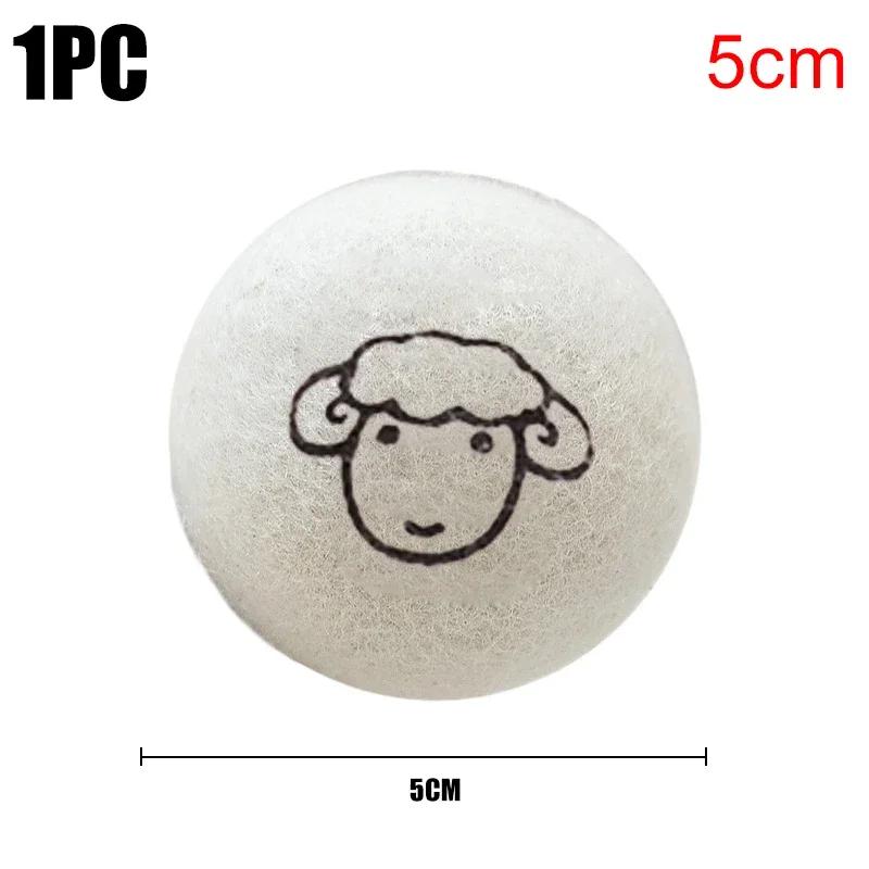 Reusable Anti-Wrinkle Dryer Balls Set, Special Non-Tangle Laundry Balls for Effective Wrinkle Prevention, Wool Dryer Discs for