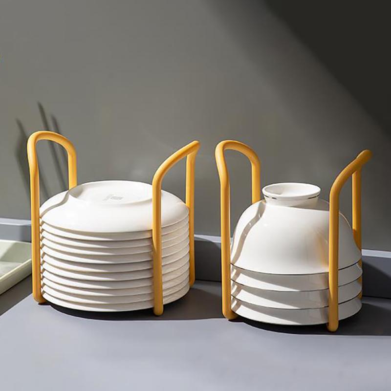 Retractable Vertical Desktop Bowl Holder Kitchen Dish Plate Drying Organizer Drain Water Cup Shelf Cabinet Dishes Storage Rack