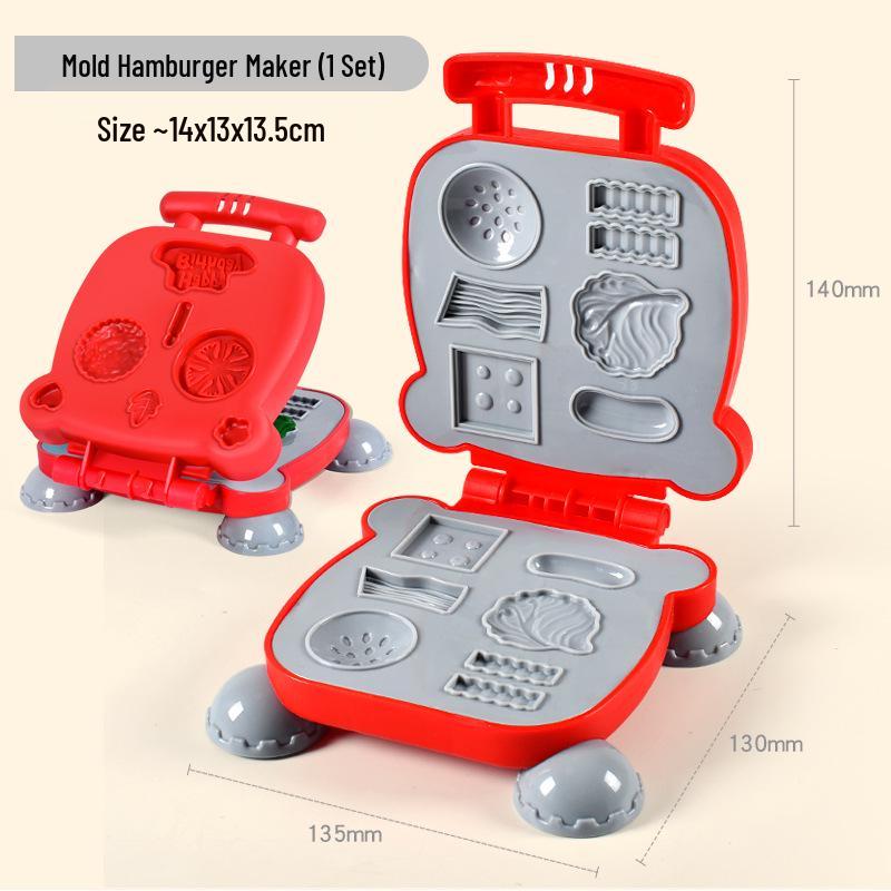 Clay Noodle Maker Play-Doh Tool Set for Kids and Kindergarten Girls
