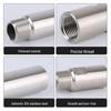 Stainless Steel Double Threaded Extension Pipe