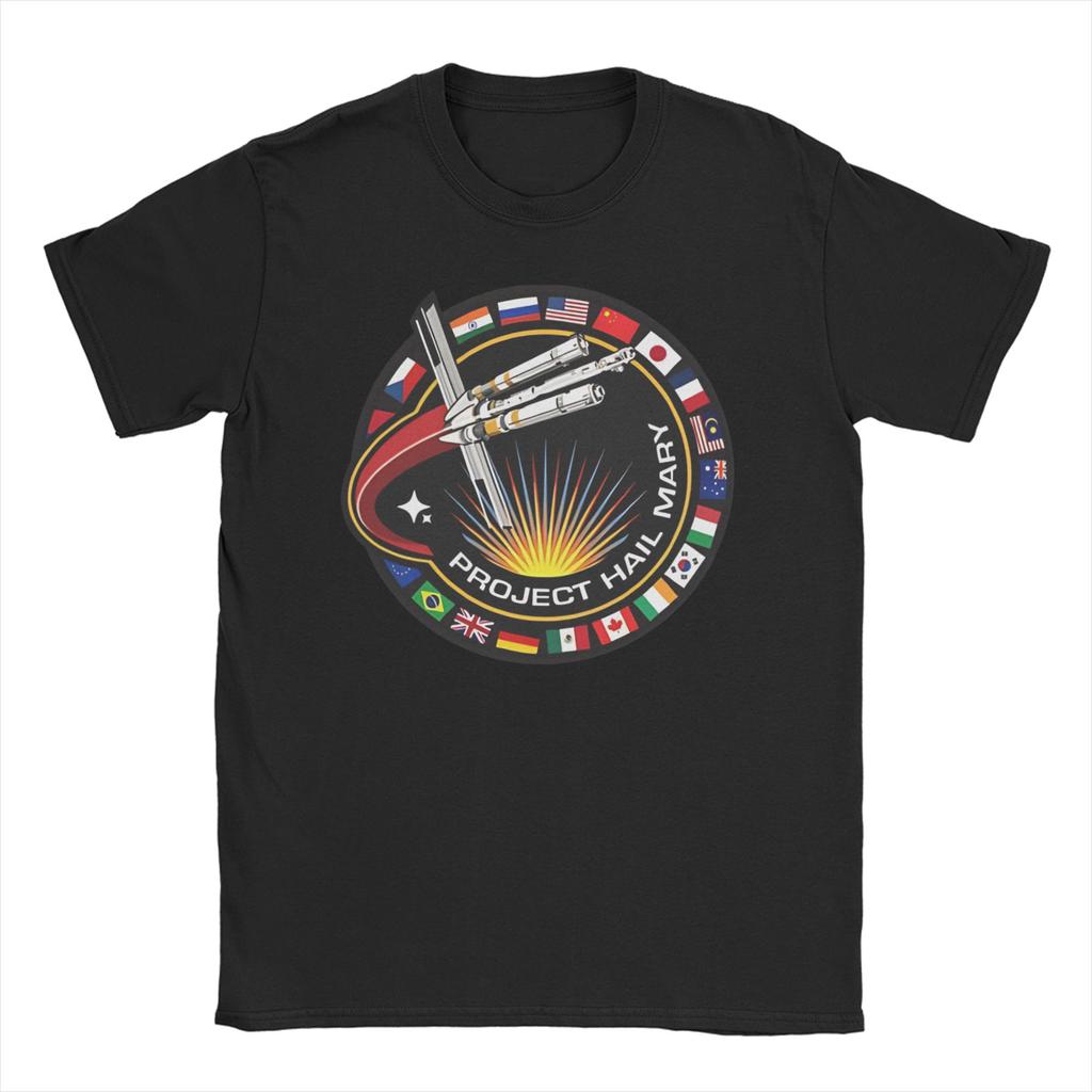 Project Hail Marys Jazz Hands Unisex WoUnisex T Shirt Creative Tee Shirt Short Sleeve Round Collar TShirts Pure Cotton Gift Idea Top