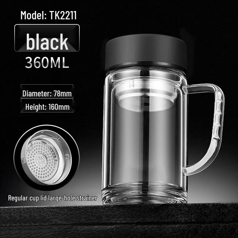 ZISIZ Men s Glass Tea Cup