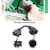 Trailer Electrical Part Adapter 12V Cable-Linked Design for Light Hookup, Towing Wiring Replacement, and 1 Pack Use
