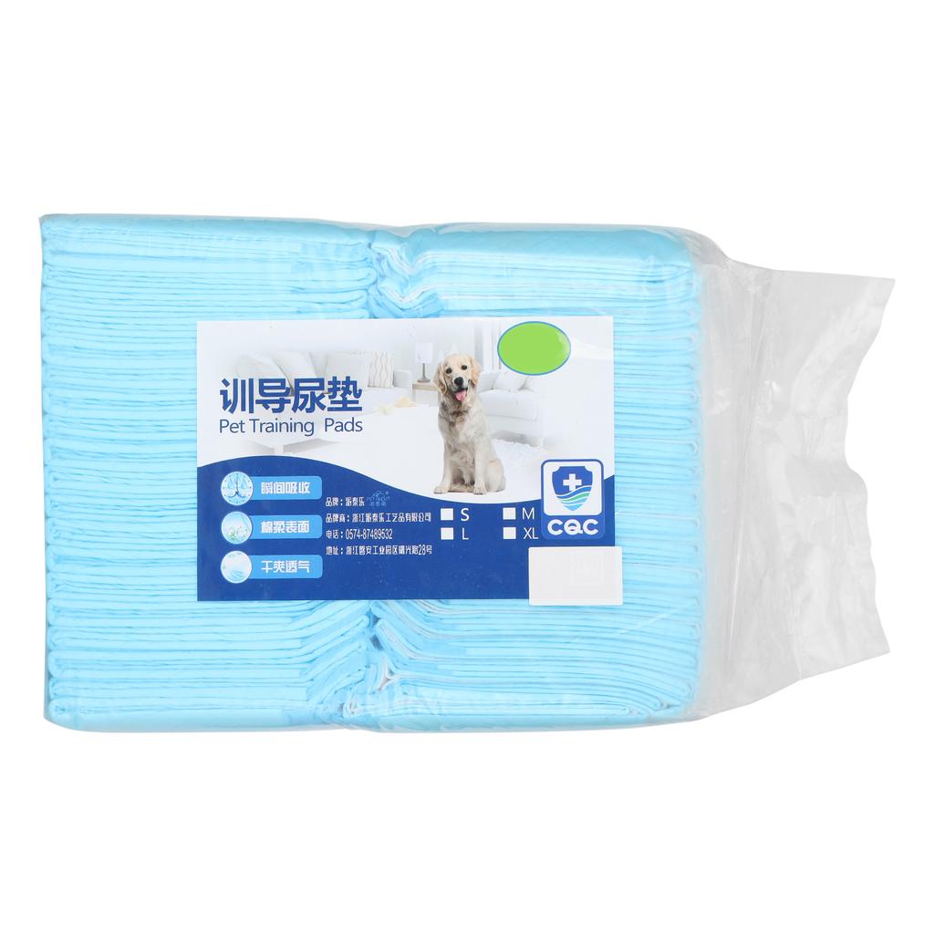 Pet Training Puppy Pee Pads Thicken Super Absorbent Dog Cats Disposable Quick Dry Pee PadsL:(60x60CM) 40pcs